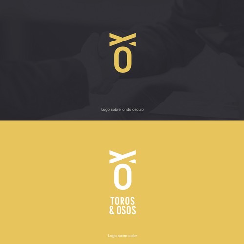 corporate image and consulting brand logo - Bulls and Bears / imagen corporativa y logo de marca de consultoria - Toros y Osos
