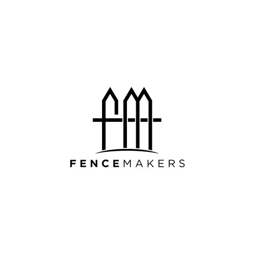 Simple logo for fencemakers