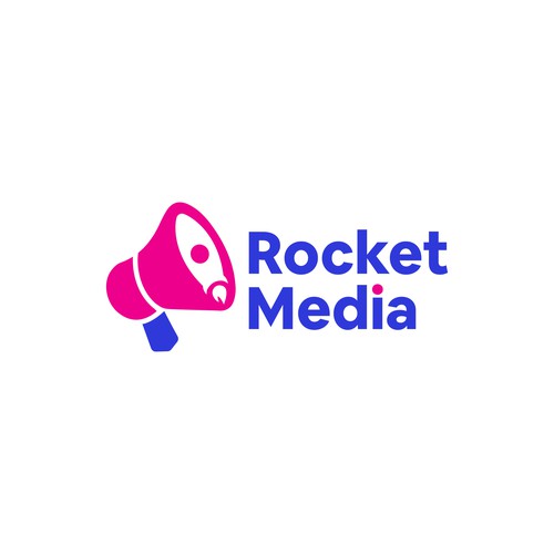 Rocket Media Logo Design