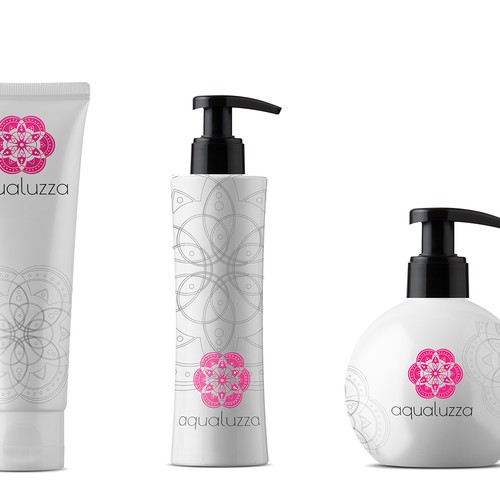Bold logo concept for cosmetics