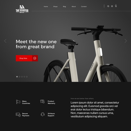 Ecommerce Bike Electric