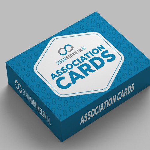 Create a nice Box design and backside of card design for Association Cards
