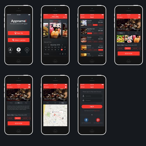 Restaurant Booking App