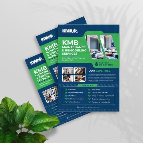 Home Repair and Remodeling Services flyer