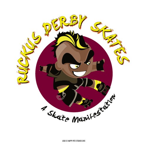 Help Ruckus Derby Skates with a new logo