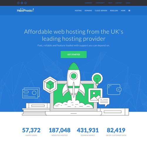 Web Hosting Website