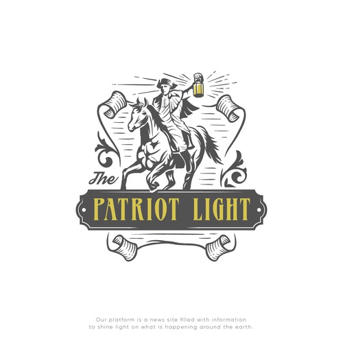 Classic Logo for The Patriot Light