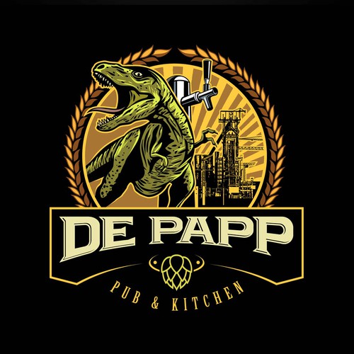 De Papp pub logo