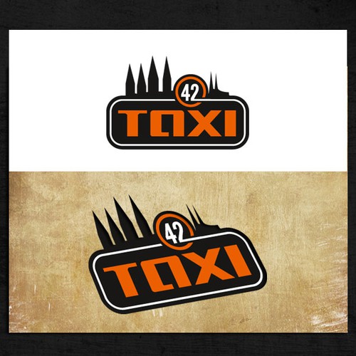 Taxi Logo und Visitenkarten - Werbepartner Harley Davidson