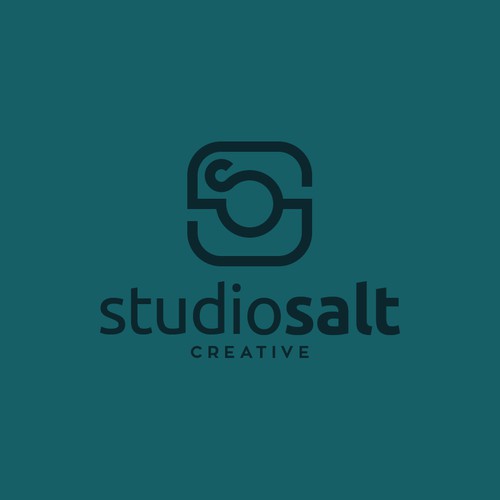 Clean, Modern Logo for High Concept Photography Studio