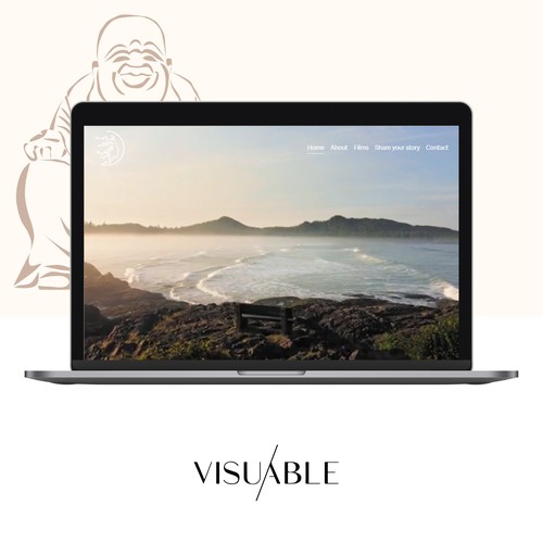 Stunning Website for a Yogi Filmmaker