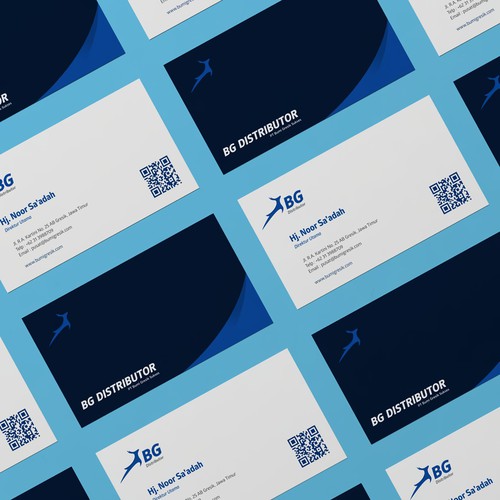 Rebranding or Re-Design Business Card Distribution Company, PT. Bumi Gresik Sukses