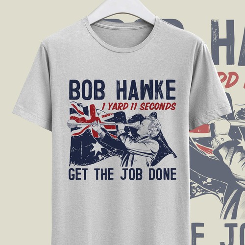Bob Hawke T-shirt design