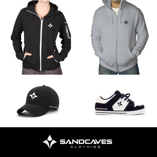 Logo for Sandcaves Clothing