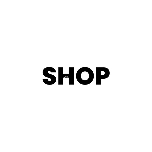 Word as image Typography - Shop