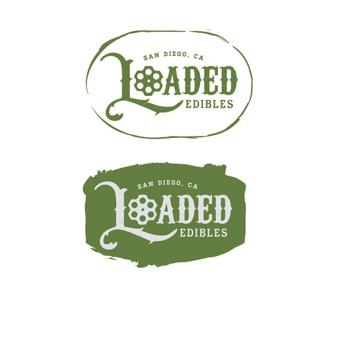 Logo for loaded edibles