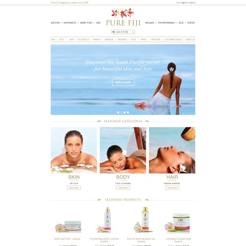 Upmarket Spa Brand Requires Clean Responsive Website Revamp - Guaranteed