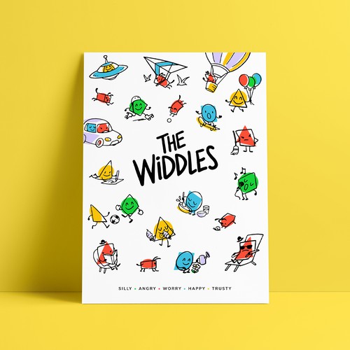 Logo and illustration for fun children’s characters