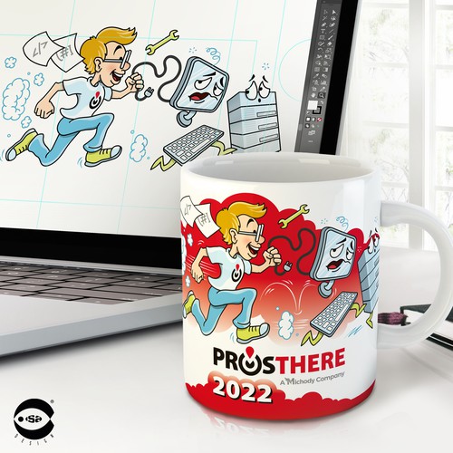 Illustration for Pros There 2022 Coffee Mug
