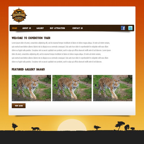 Help Expedition Tiger with a new website design