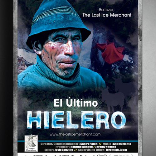 Create a movie poster for The Last Ice Merchant!