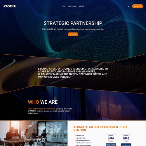 Atomix Modern Tech Design