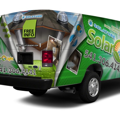 Create a Visual Van Wrap for Solar Light