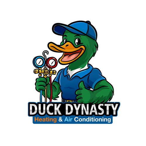Duck logo mascot