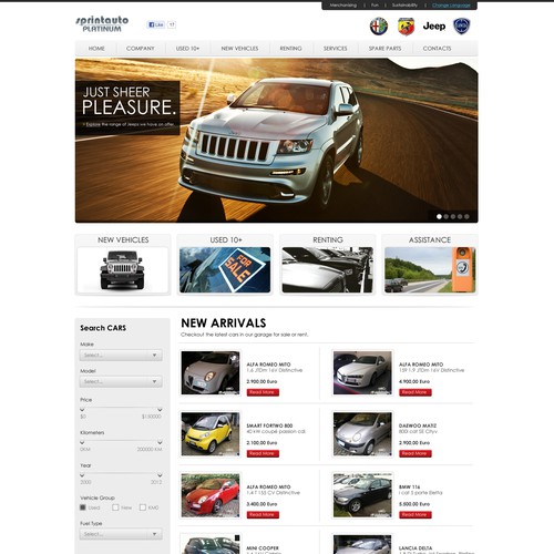 www.SprintAuto.com website