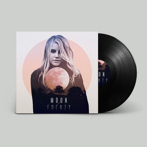 Moon Frenzy - Album Cover Design