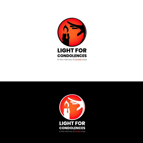 Light for Condolences - Logo design