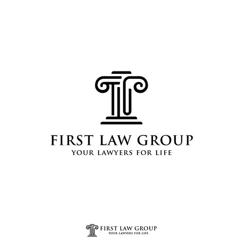 FIRST LAW GROUP LOGO DESIGN
