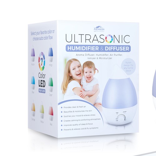 Packaging Design for Humidifier