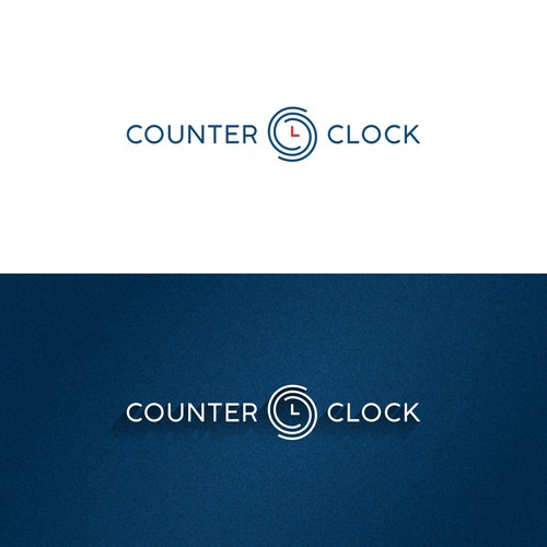 Counter Clock logo design