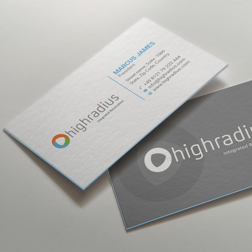 Business card design