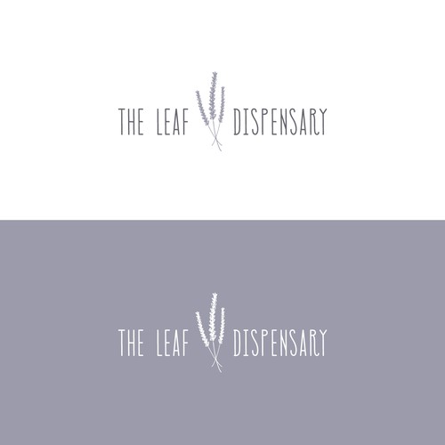 Clean and light logo design for a plant store