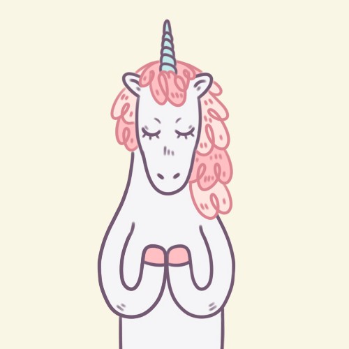 Yoga unicorns