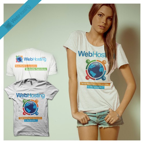T-shirt Design for WebHosting.coop