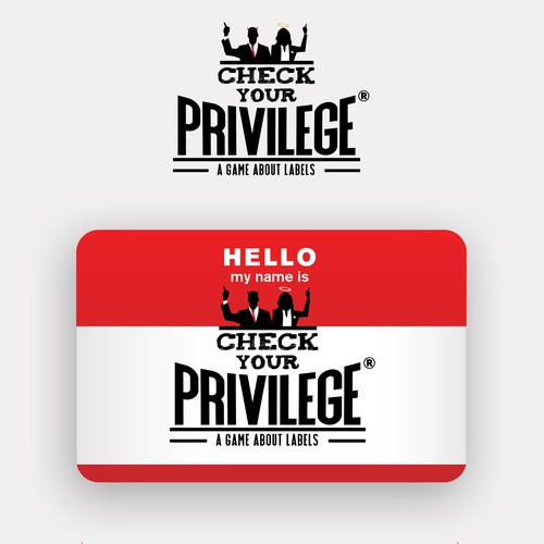 Logo design for Check Your Privilege Games