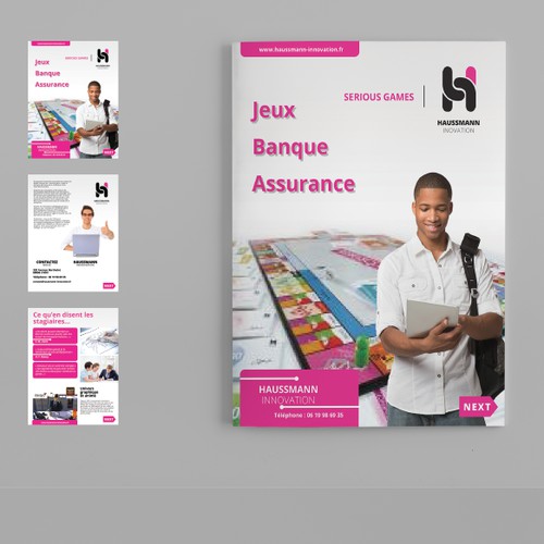 Haussmann Innovation needs a new brochure design