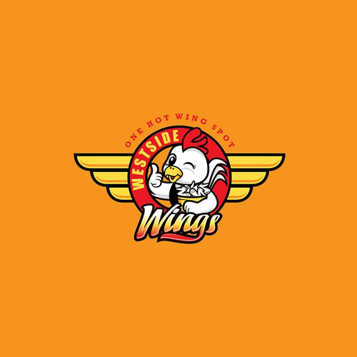 Chicken Wings Restaurant Logo