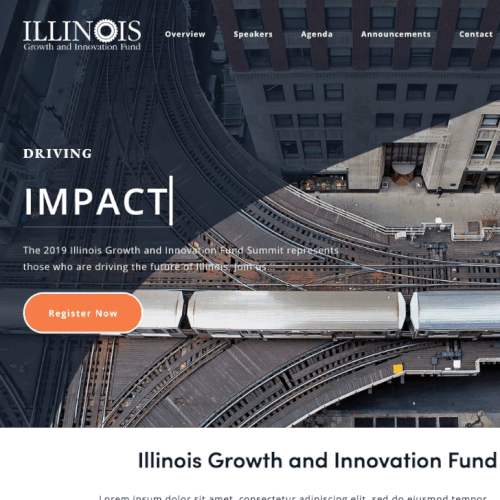Squarespace web design for Illinois