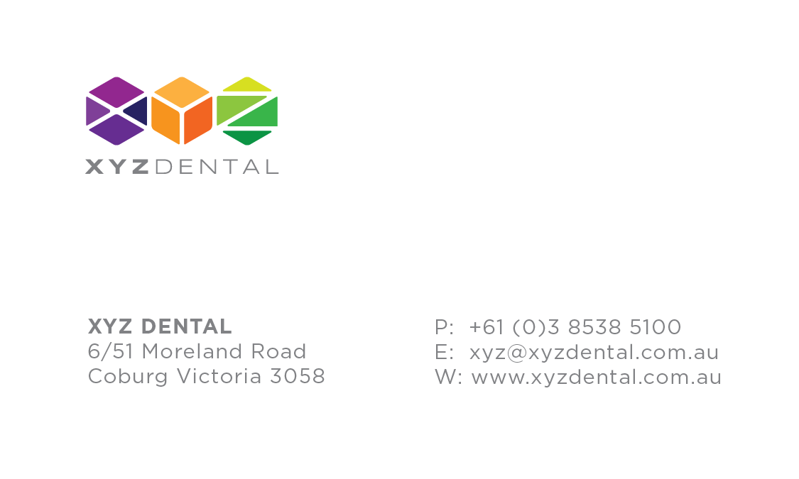 Business Card Changes
