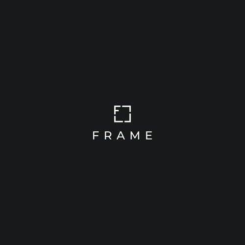 modern minimalis logo for Frame