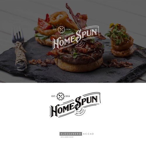 Logo concept for "Homespun by Matt"