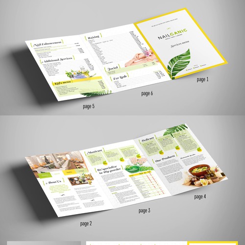 Leaflet design