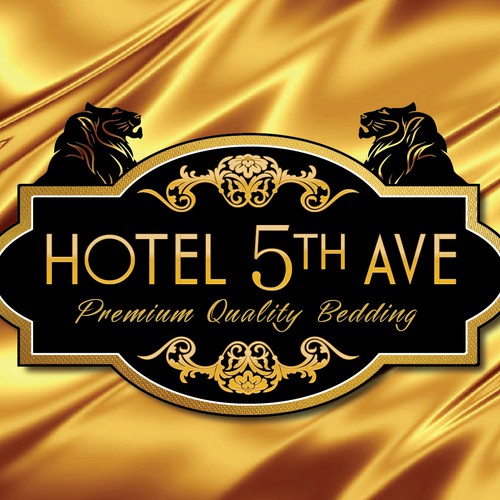 Hotel 5th Ave - Premium Quality Bedding - Logo for Company Brand