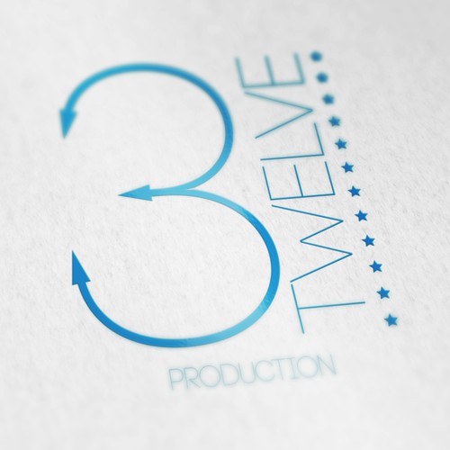 Logo for media production company Three Twelve