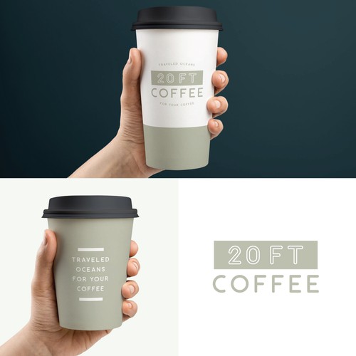 20ft Coffee Logo design