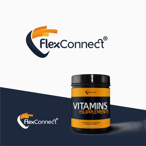 Modern Logo For Flex Connect